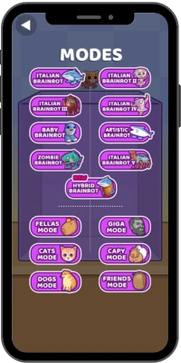 Addictive Modes Of Merge Fellas: Sensational Italian Brainrot Puzzle Game