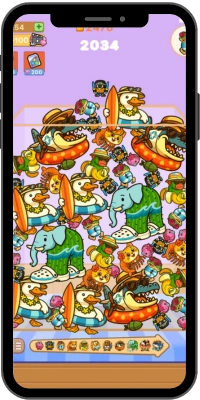 Comparison Between Merge Fellas Vs Drop Merge Brainrot Game